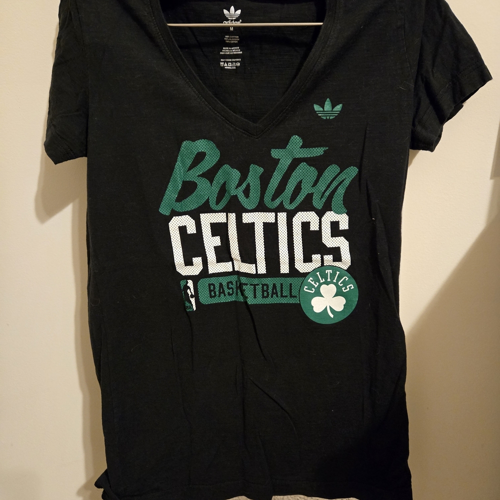 Adidas Boston Celtics Black T-Shirt